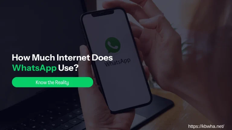 How Much Internet Does WhatsApp Use