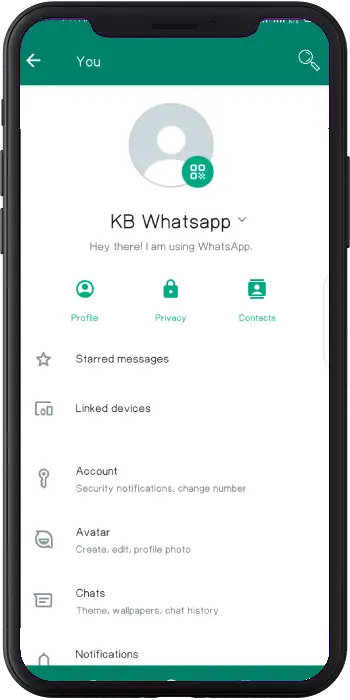 KB-واتساب-أحدث إصدار